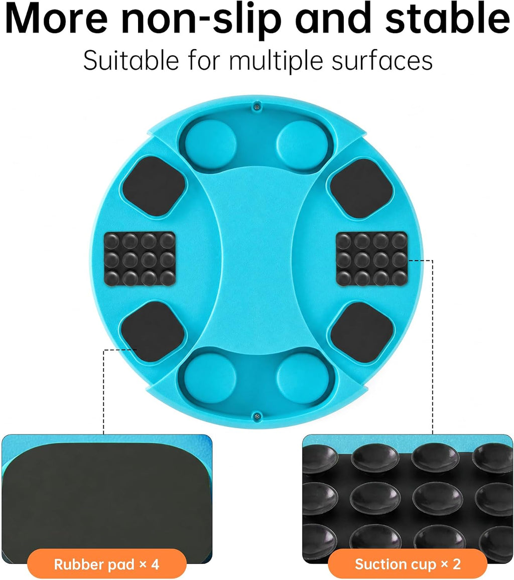 2-Level Dog Puzzle Slow Feeder IQ Treat Dispenser