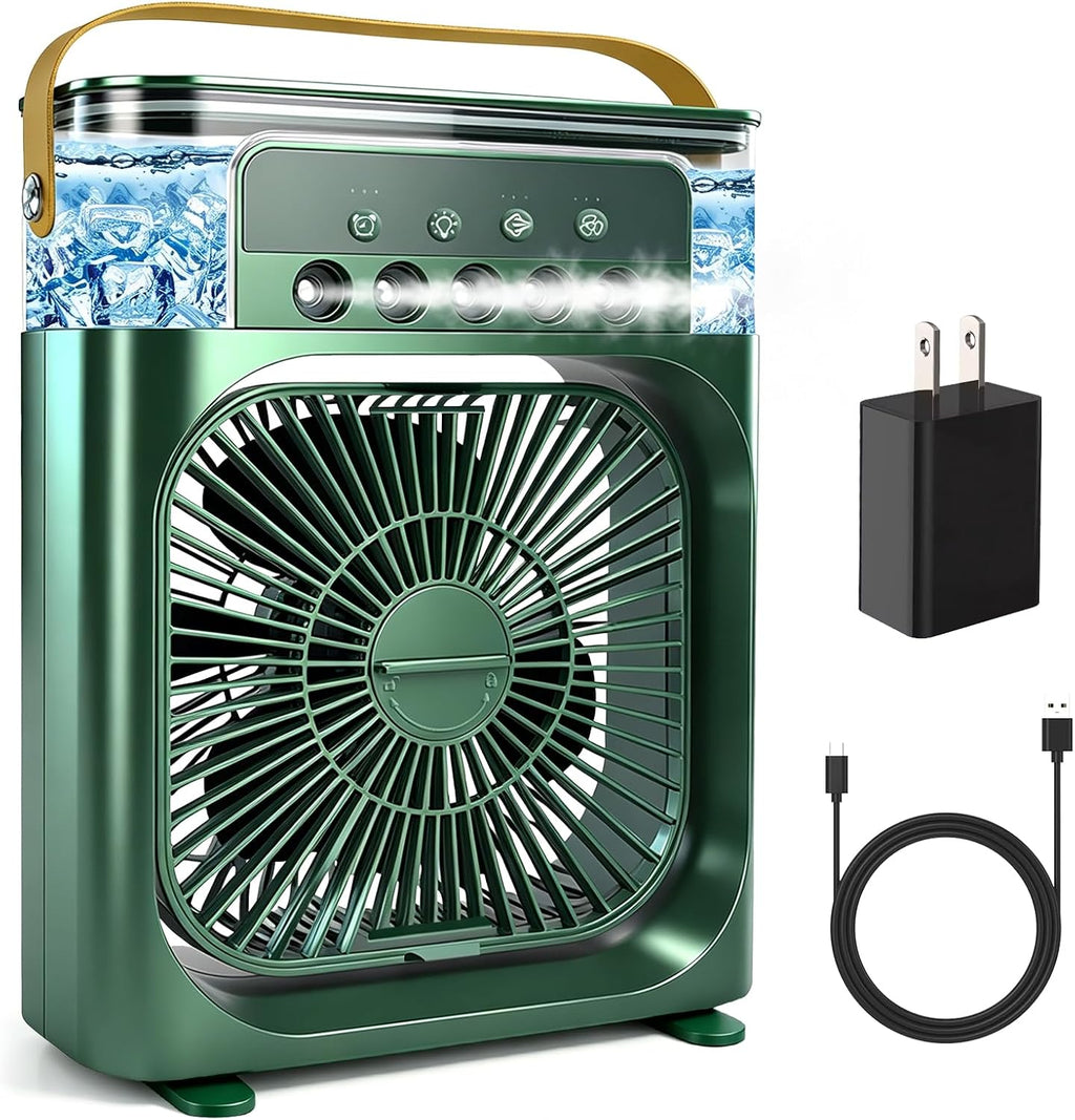 600ML Personal Portable Air Conditioner Fan White